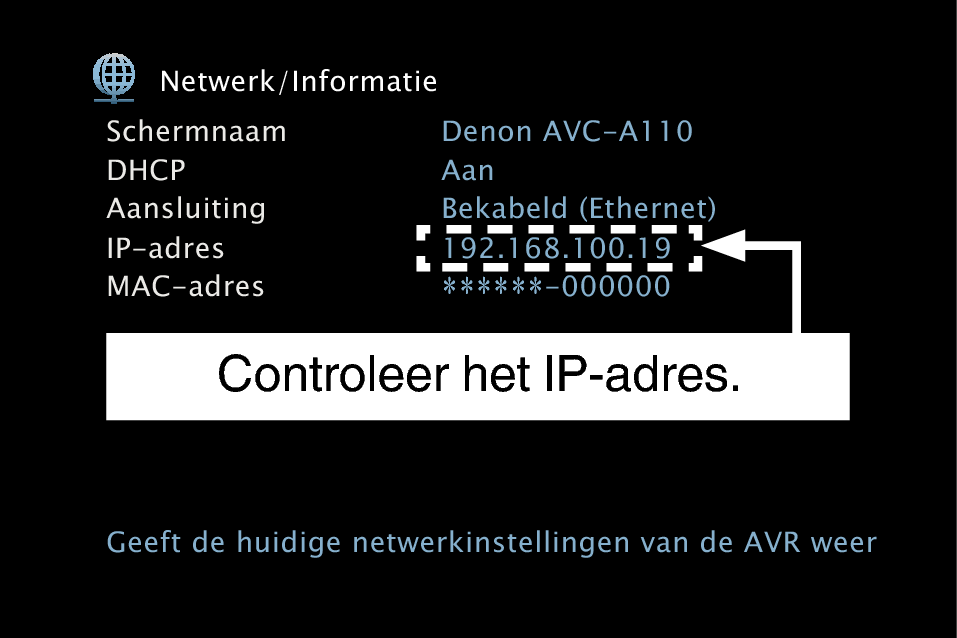 GUI NetworkInfo A110E2